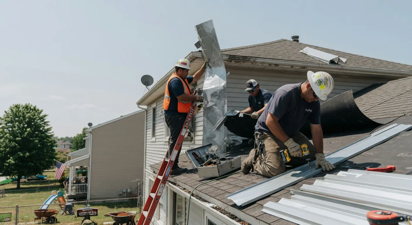 Metal Roof Repair in Sutersville, PA